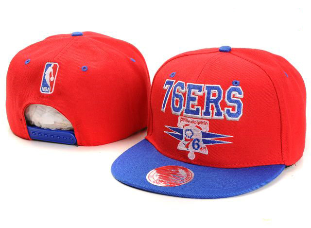 NBA Philadelphia 76ers M&N Snapback Hat NU01